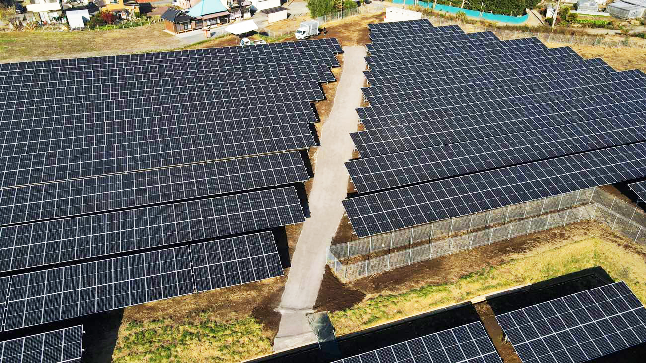 千葉県野田市太陽光発電所