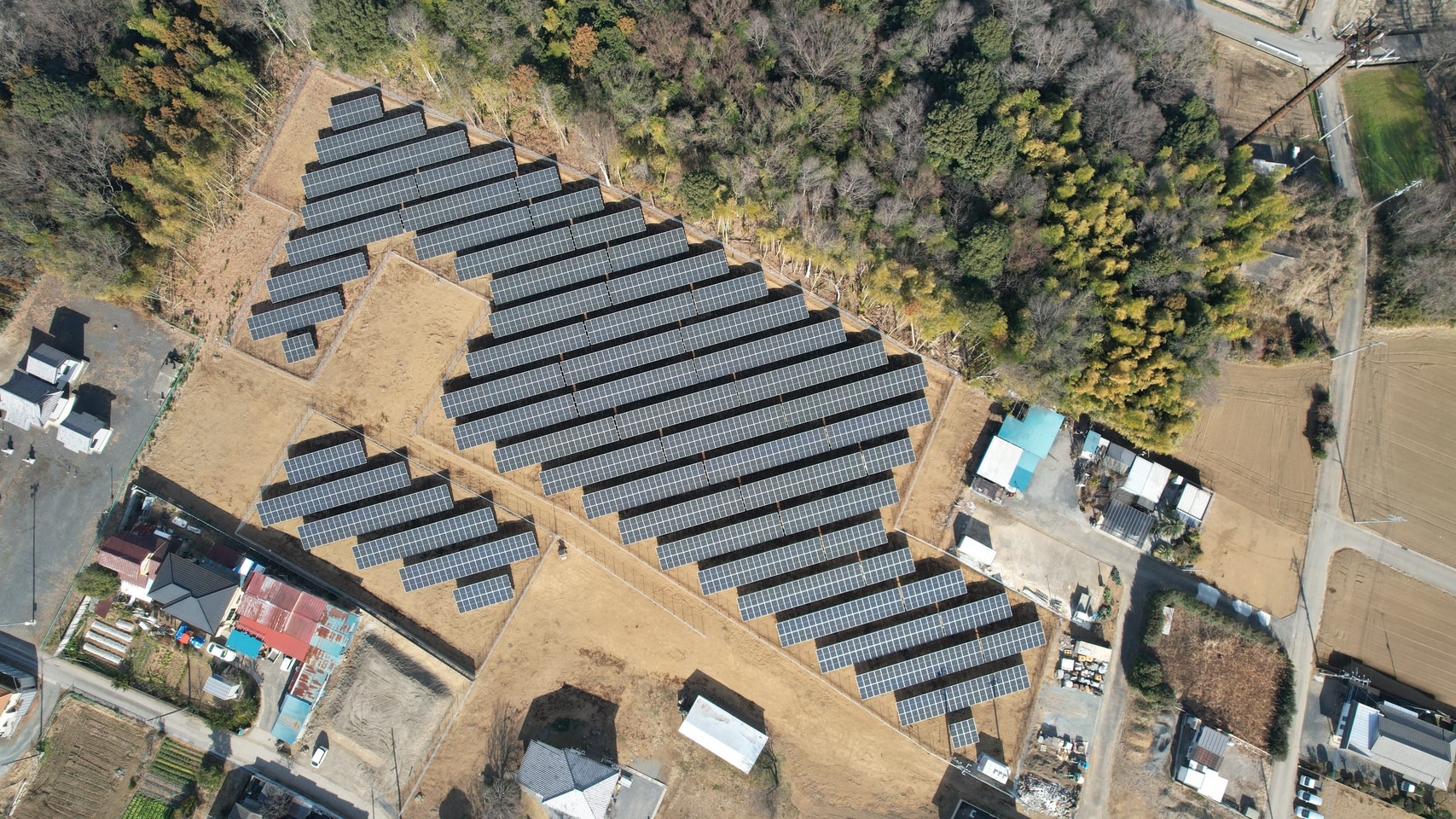 群馬県邑楽郡千代田町太陽光発電所