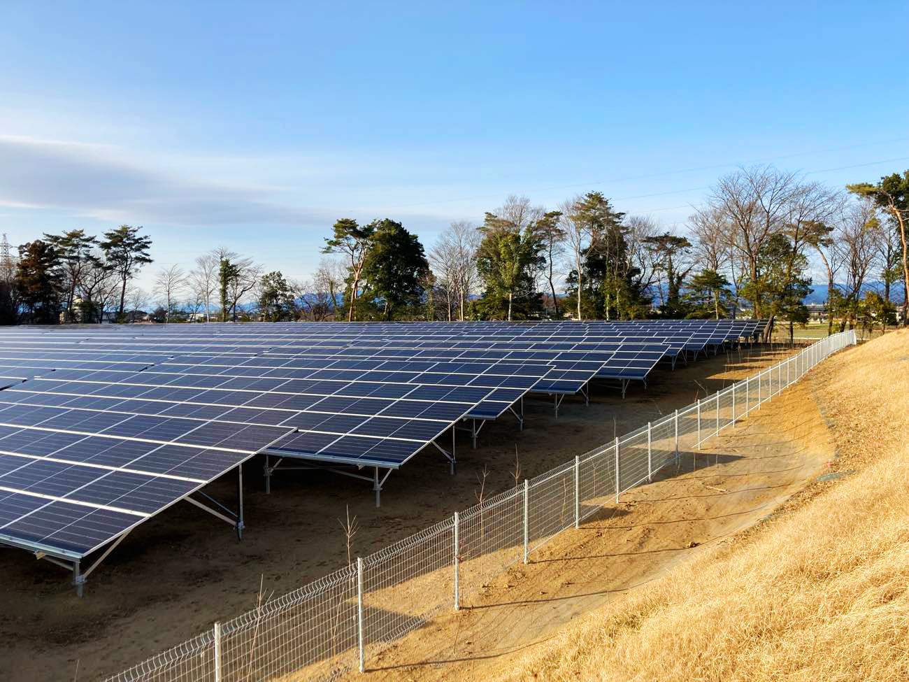 群馬県邑楽郡邑楽町太陽光発電所