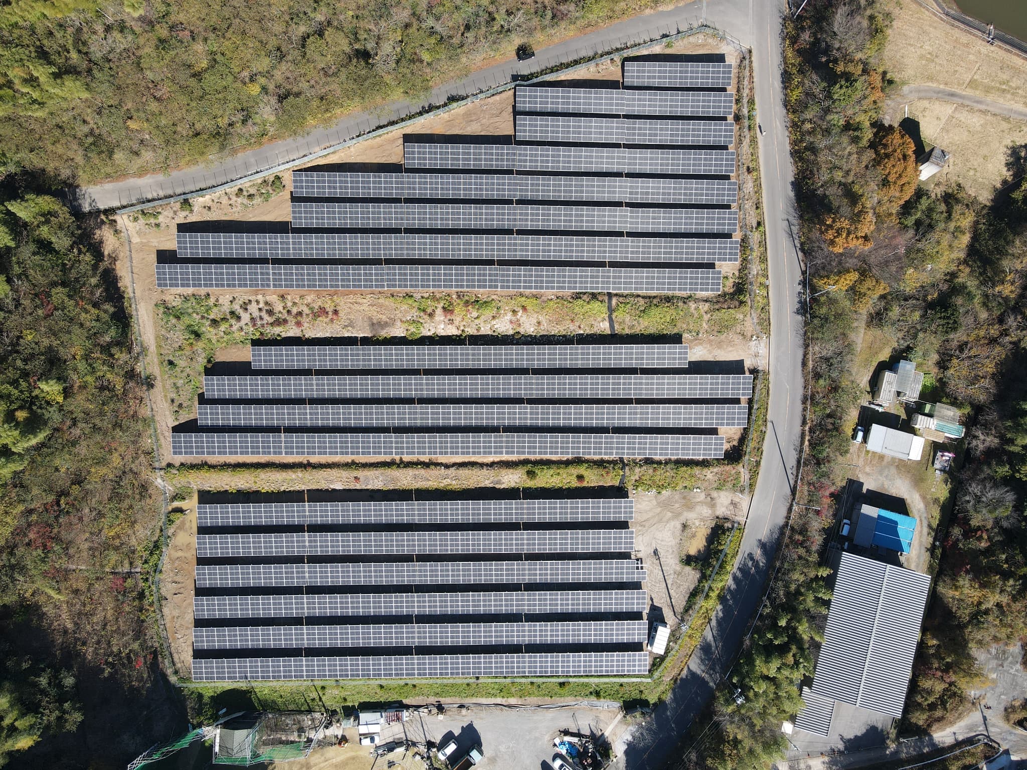 愛知県西尾市吉良町太陽光発電所