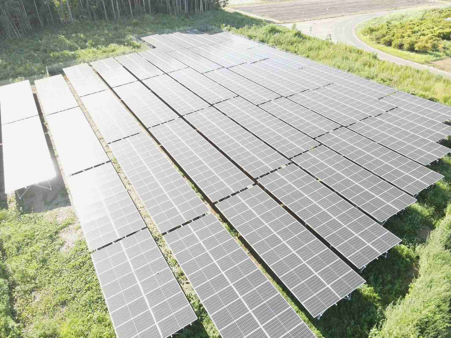 茨城県つくば市太陽光発電所