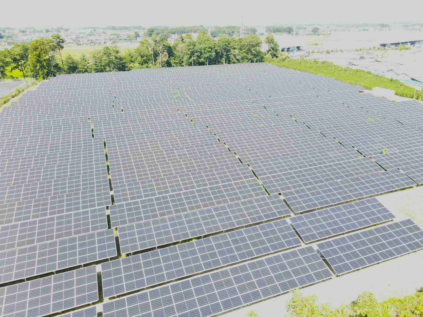 No2-群馬県邑楽郡邑楽町太陽光発電所
